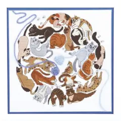 Crystal Art Counted Cross Stitch Kit Game Of Cats'