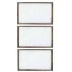 ArtSkills&reg; 19" Large Rustic Framed Wooden Plaque Set