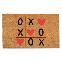 Pink Red XOXO 30" x 18" Door Mat