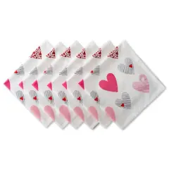 DII&reg; Hearts Collage Print Napkins, 6ct.