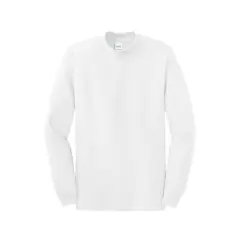 Port & Company Essential Mock Turtleneck White