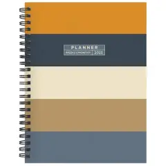TF Publishing 2025 Medium Element Layers Weekly Monthly Spiral Planner