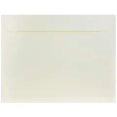 JAM Paper 10" x 13" Natural White Wove Metallic Envelopes, 25ct.