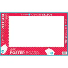 UCreate&reg; 14" x 22" White Poster Board, 24 Packs of 8
