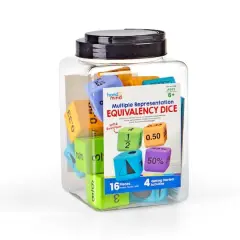Hand2mind&reg; Multiple Representation Equivalency Dice