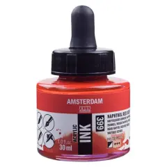 Amsterdam Acrylic Ink, 1oz. 399 Napthol Red Deep
