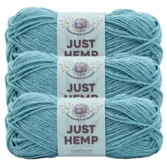 3 Pack Lion Brand&reg; Just Hemp Yarn Ocean