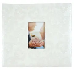 Floral Embossed Scrapbook Album by Recollections&trade;