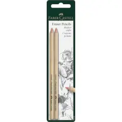 Faber-Castell&reg; Eraser Pencils, 2ct.