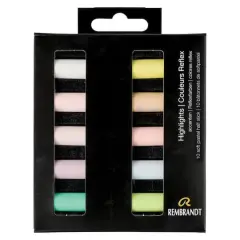 Rembrandt Highlights Half Stick Pastel Set