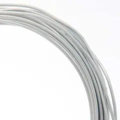 John Bead 12 Gauge Aluminum Jewelry Wire, 30ft. Silver