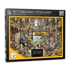 NFL Barnyard Fans 500 Piece Puzzle Pittsburgh Steelers