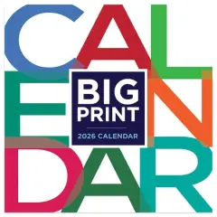 2026 Big Print Mini Calendar