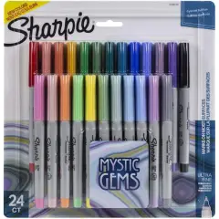 Sharpie&reg; Ultra-Fine 24 Color Mystic Gems Permanent Marker Set