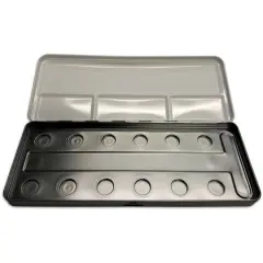 Finetec Empty Metal Half-Pan Tin Set