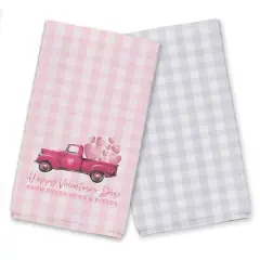 Farm Fresh Hugs & Kisses Tea Towel Set