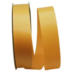 JAM Paper 1.5" x 100yd. Grosgrain Allure Ribbon Old Gold
