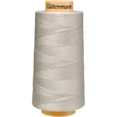 G&uuml;termann Natural Cotton Thread, 3,281yd. Sandy Grey