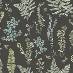 RoomMates Sage Fern Study Peel & Stick Wallpaper
