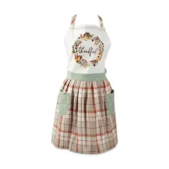 Thanksgiving Thankful Autumn Fall Leaves Apron