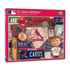 MLB Baseball Retro Series 500 Piece Puzzle StLouis Cardinals