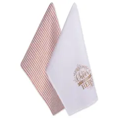 DII&reg; Assorted Christmas Cheer Dishtowel Set
