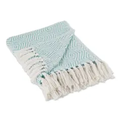 DII&reg; X-Diamond Geometric Throw Aqua