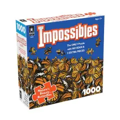 Impossibles Puzzle - Nature's Beauty... Butterflies: 1000 Pcs