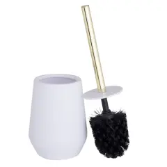 Bath Bliss Soft Toilet Brush White