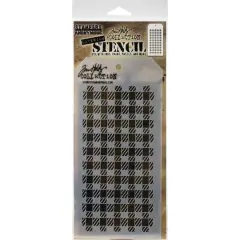 Stampers Anonymous Tim Holtz&reg; Gingham Layered Stencil