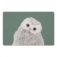Curious Baby Owl 18" x 27" Floor Mat