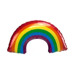 SuperShape&trade; 34" Iridescent Rainbow Holographic Foil Balloon