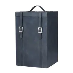 Blue Modern Wine Holder, 9" x 10" x 16"