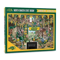 College Barnyard Fans 500 Piece Puzzle North Dakota State Bison