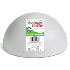 FloraCraft&reg; SmoothFōM&reg; 9.9" Hollow Foam Half Ball