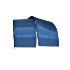 Reliant 2.5" x 25yd. Rhapsody Taffeta Wired Ribbon Light Navy
