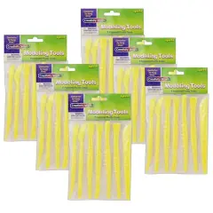 Creativity Street 6 Pack Assorted Patterns Modeling Tools