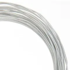 John Bead 18 Gauge Aluminum Jewelry Wire, 30ft. Silver