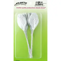 Atlantic&reg; 2.25" Corsage Leaves, 50ct. Silver