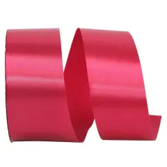 JAM Paper 1.875" x 50yd. Single Face Satin Allure Ribbon Wine