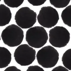 John Bead 2" Pom Poms, 50ct. Black