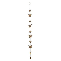 61.5" Iron Butterfly Rain Chain