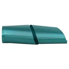 JAM Paper 6" x 50yd. Single Face Satin Allure Ribbon Teal