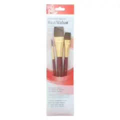 Princeton&trade; RealValue&trade; Camel Hair 3 Piece Brush Set