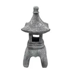 Santa's Workshop 9" Solar Temple Figurine