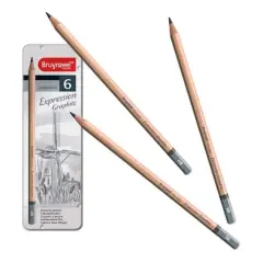 Bruynzeel&reg; Expression Graphite Pencil Set, 6ct.
