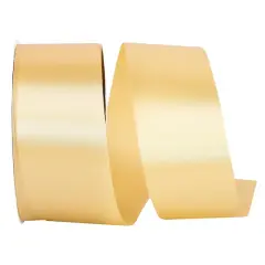 JAM Paper 1.875" x 50yd. Single Face Satin Allure Ribbon Raw Silk
