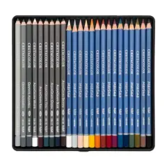 Cretacolor&reg; The Aquarino Box Watercolor Drawing 24-Piece Set