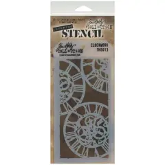Stampers Anonymous Tim Holtz&reg; Clockwork Layering Stencil