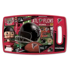 NFL Retro Series Cutting BoardAtlanta Falcons